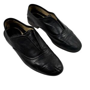 Frye Terri slip on penny loafer flat leather size 7.5